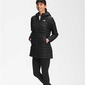 Women The North Face ThermoBall Eco Parka, TNF Black, size XL, like new